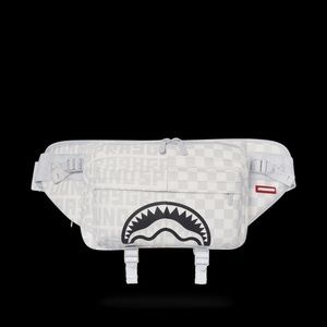 SPRAYGROUND SPLIT THE CHECK PEARL CARGO CROSSBODY BAG